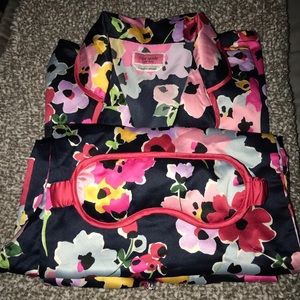 Floral KATE SPADE ♠️ Pajamas Set-eye mask included